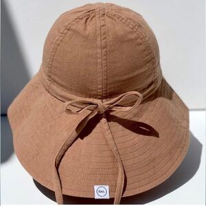 Fini the label cotton floppy hat mocha